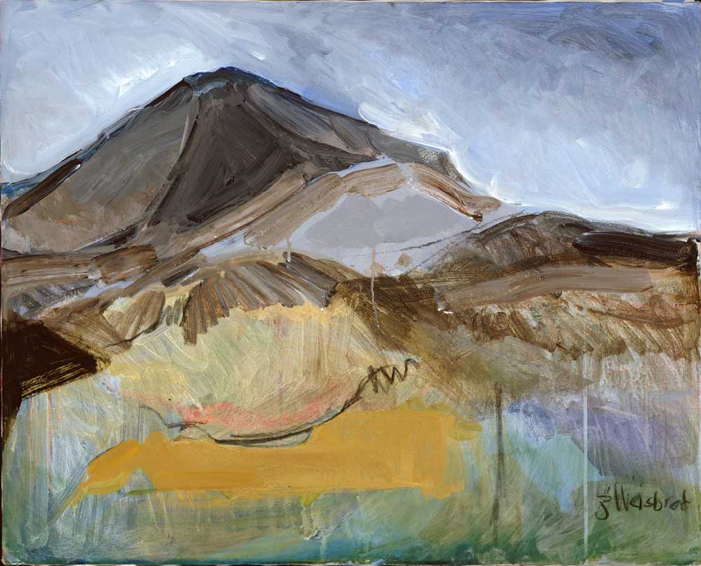 Mount St Helens 20x24 acrylic on canvas